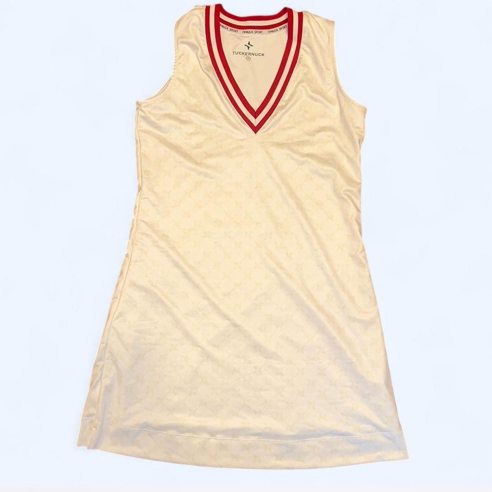 Tuckernuck tenis dress with white quiet print size S